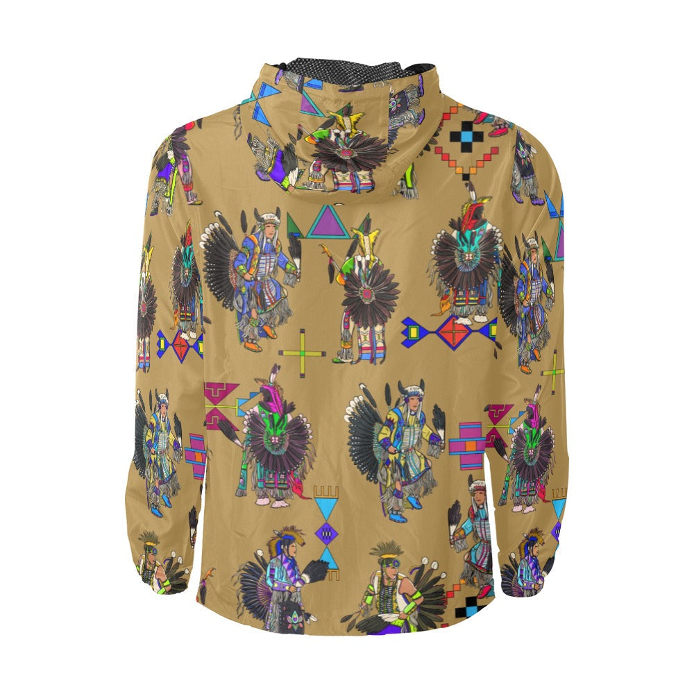 Men's Tradish Dancers Earth Men's Windbreaker