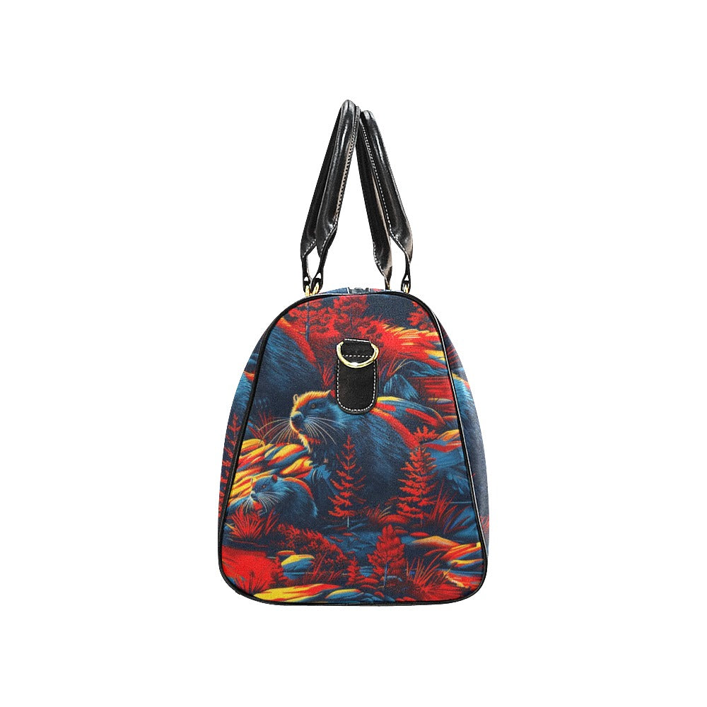 Bundle of Beavers Small Travel Bag