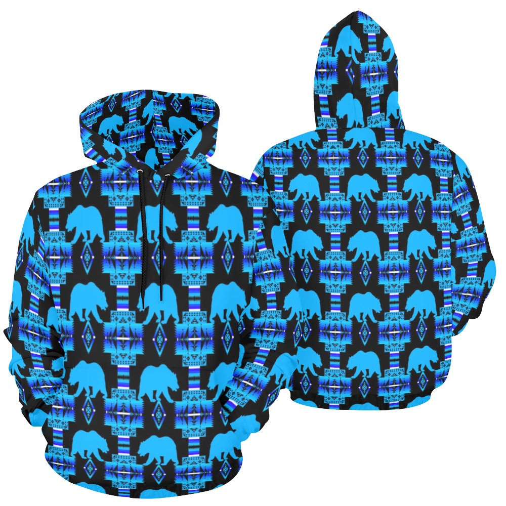 Midnight Lake Bear Hoodie for Men