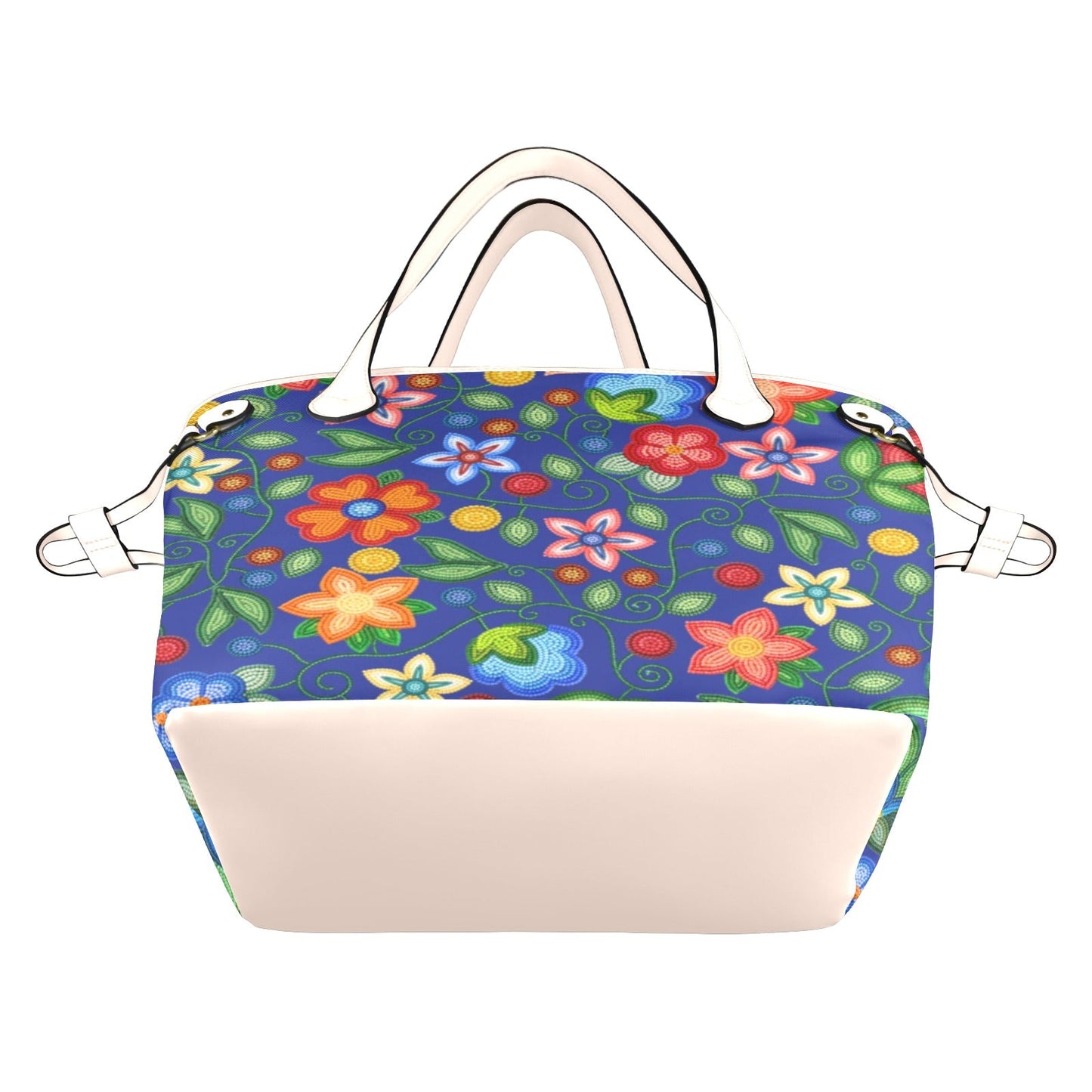 Morning Harmony Sapphire Clover Canvas Tote