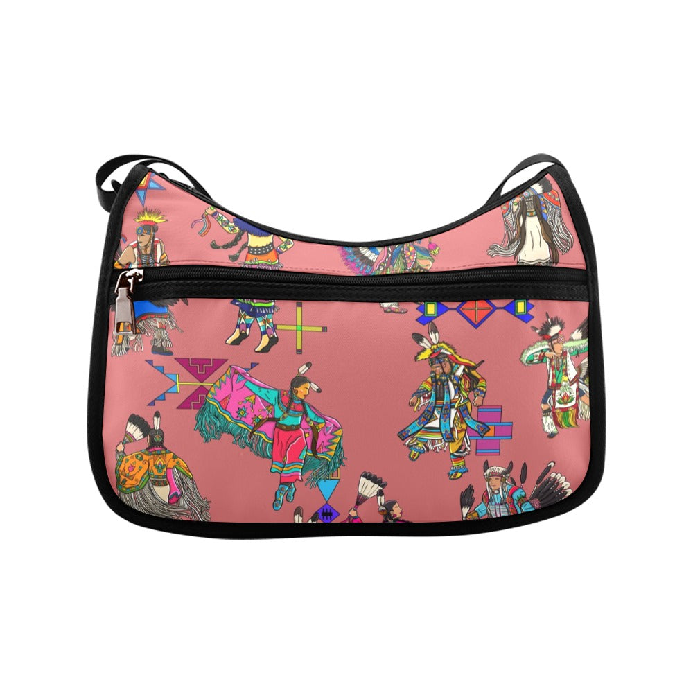Grand Entry Dancers Terra Cotta Crossbody Bag