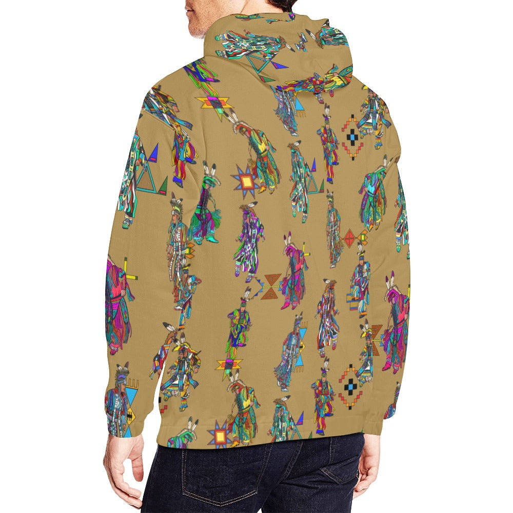 Men's Grass Dancers Earth Hoodie for Men