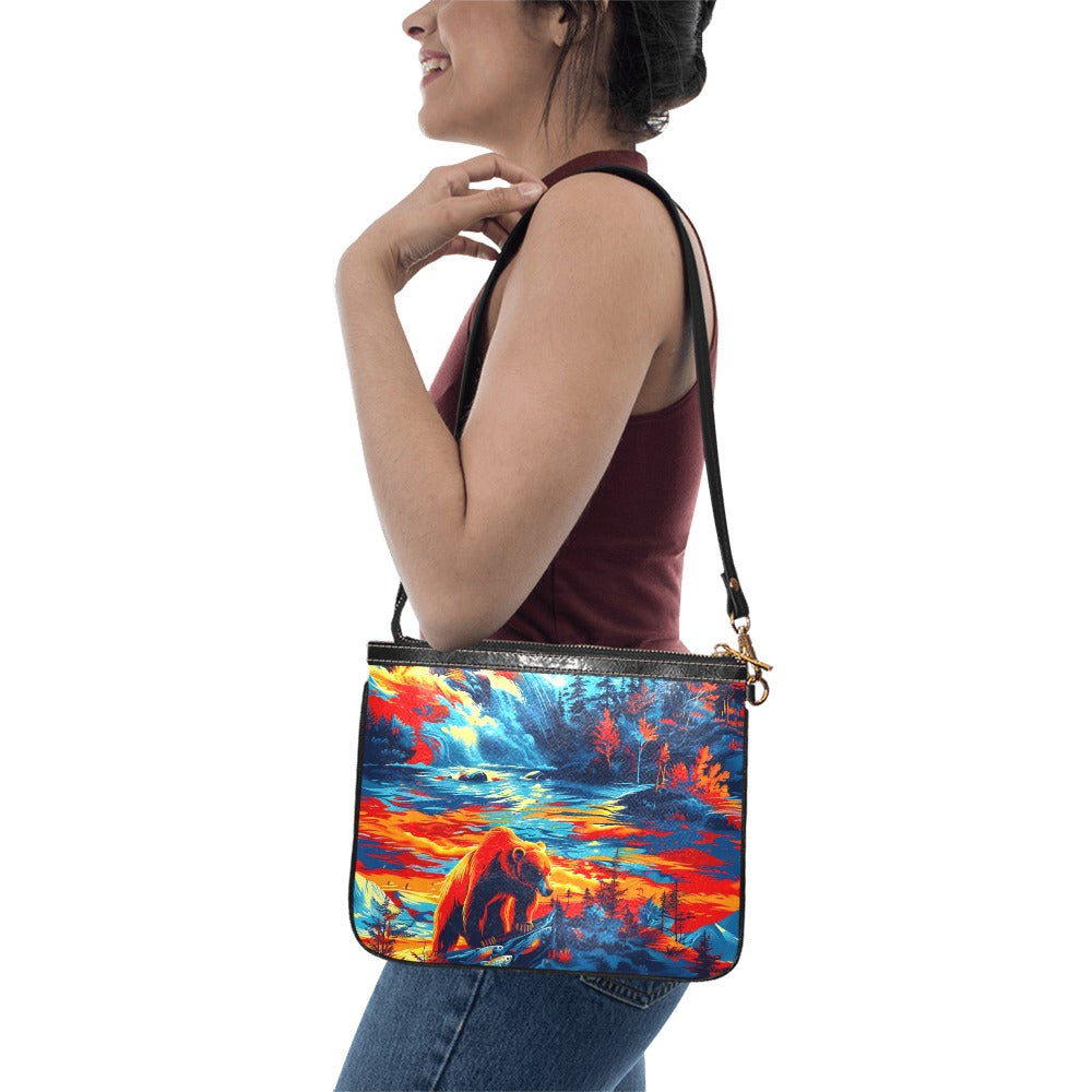 Hungry Bear Small Shoulder Bag