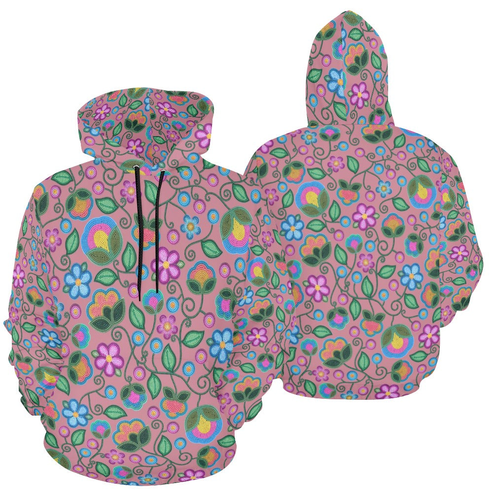 Turquoise Sunbeam Peach Hoodie for Men