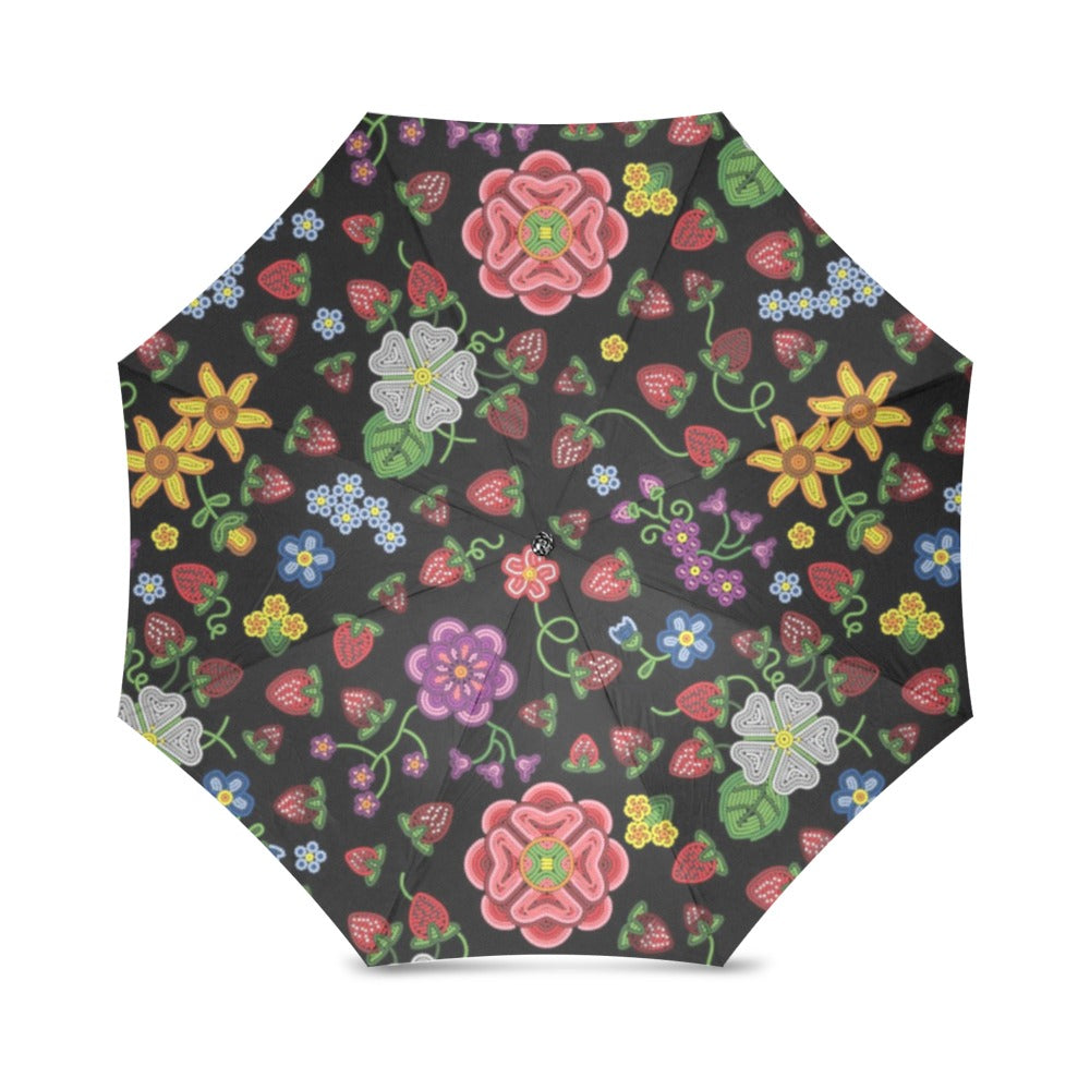 Berry Pop Midnight Foldable Umbrella