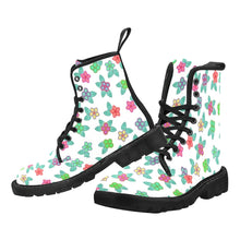 Load image into Gallery viewer, Berry Flowers White Boots for Men
