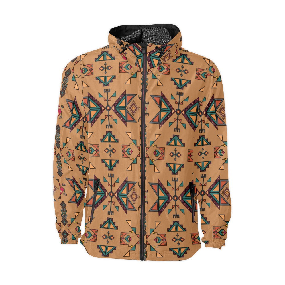 Arrow Dawn Brown Men's Windbreaker