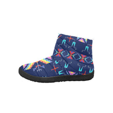 Load image into Gallery viewer, Rainy Chief Rainbow Night Lake Men&#39;s Padded Winter Boot
