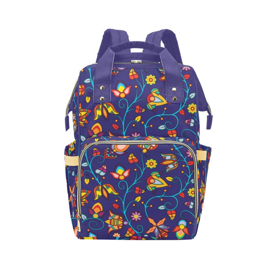 Thorny Path Blue Multi-Function Diaper Backpack