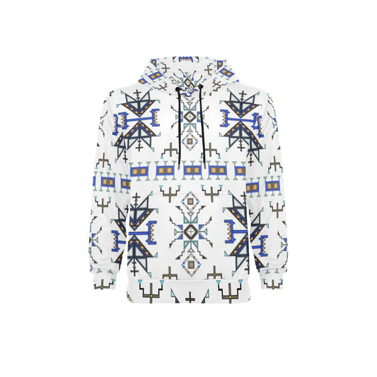 Eagle Strike White Fleece Hoodie