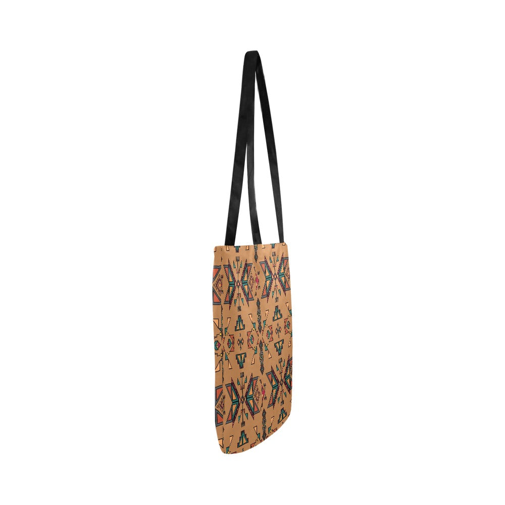 Arrow Dawn Brown Reusable Shopping Bag