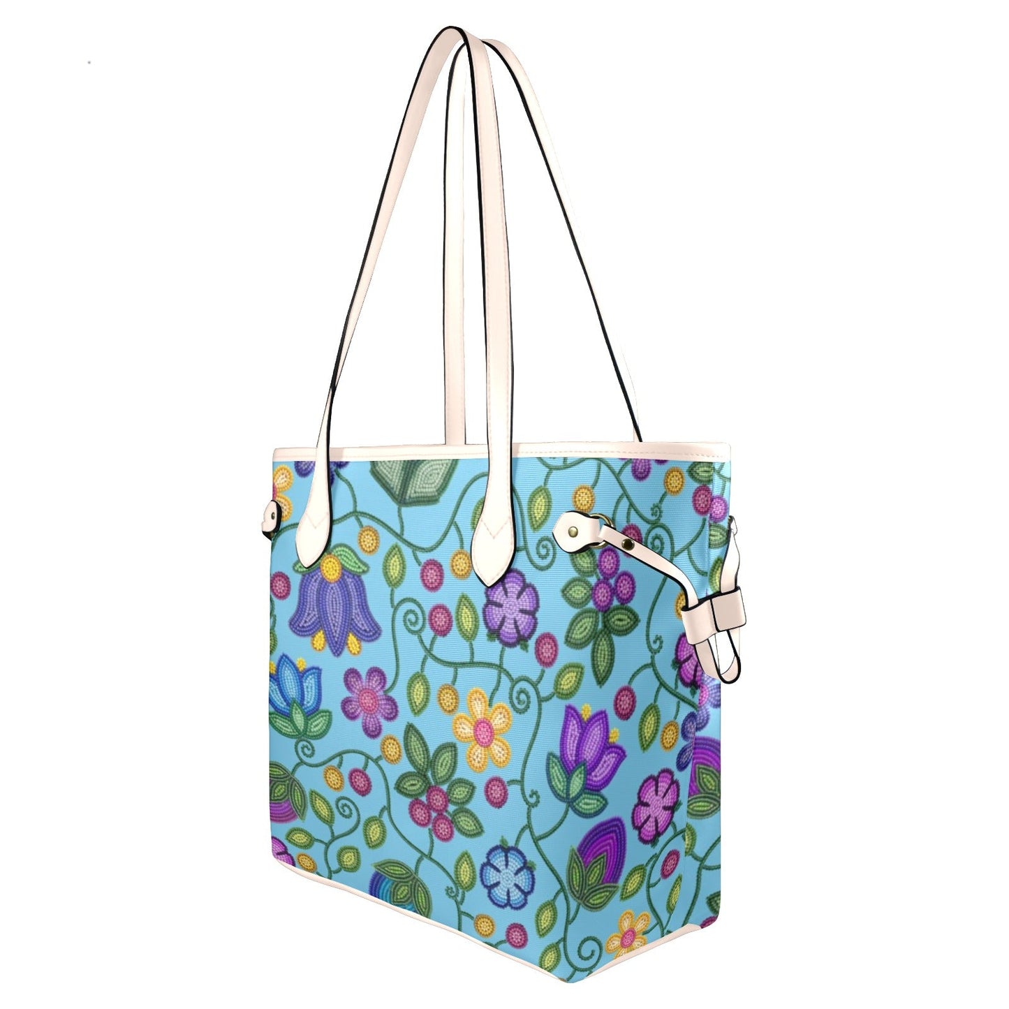 Bloom Uplift Sky Clover Canvas Tote