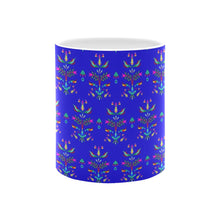 Load image into Gallery viewer, Dakota Damask Blue Mug
