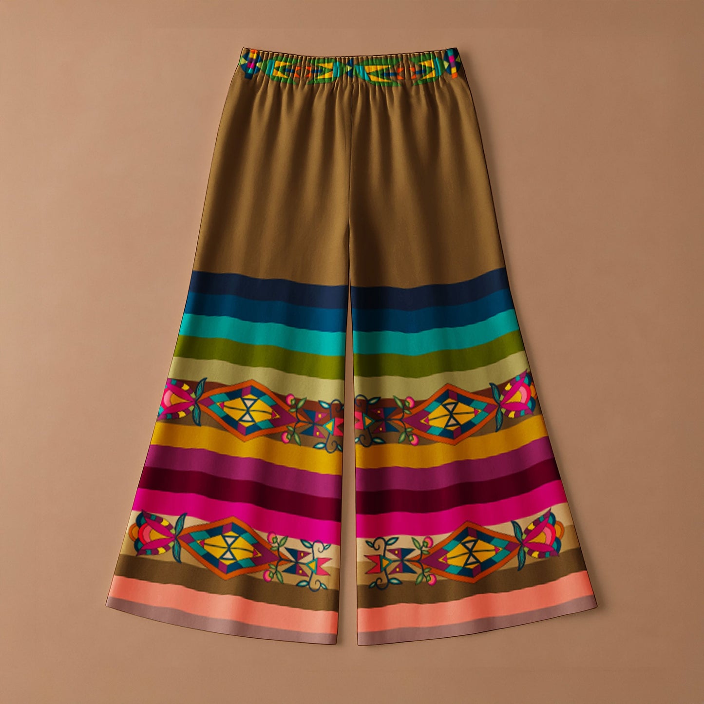 Whispering Leaves Ribbon Pants