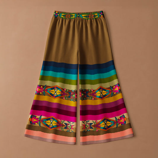 Whispering Leaves Ribbon Pants