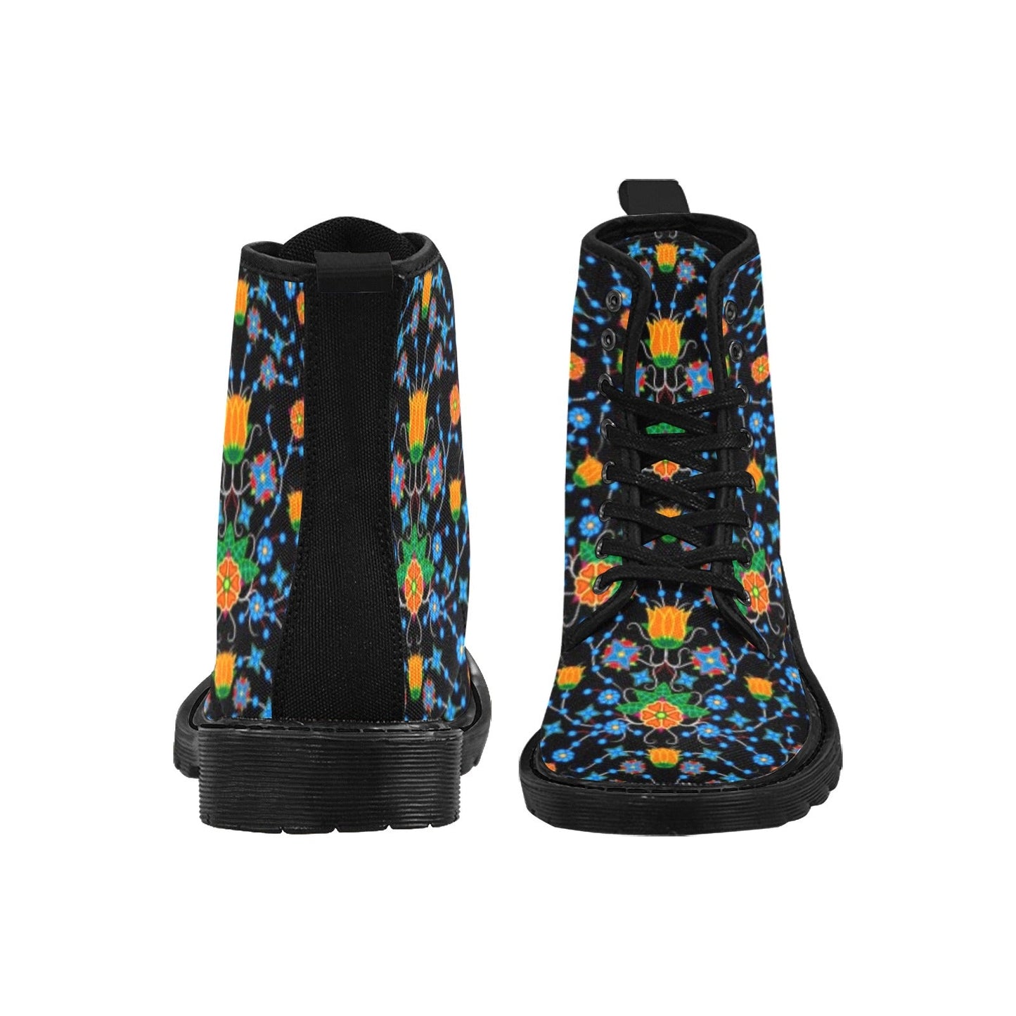 Floral Damask Boots