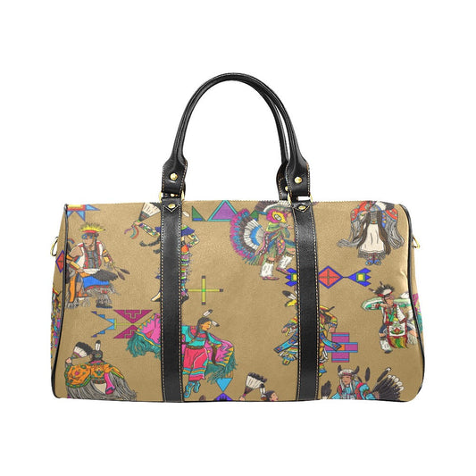 Grand Entry Dancers Earth Small Travel Bag