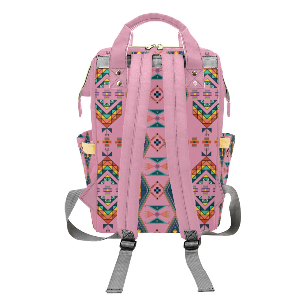 Travois Tipi Dusky Sunset Multi-Function Diaper Backpack