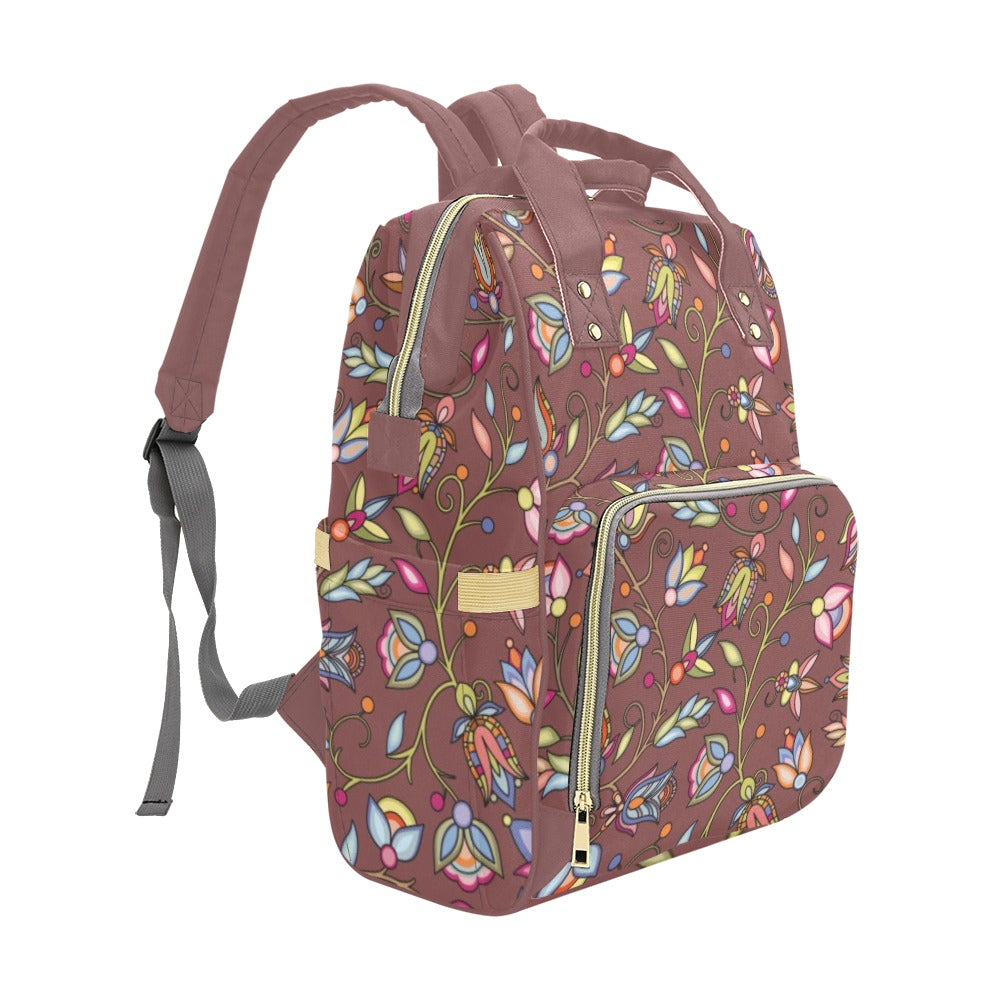 Buffalo Bloom Clay Multi-Function Diaper Backpack