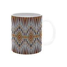 Load image into Gallery viewer, Fire Feather White Mug
