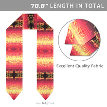 Load image into Gallery viewer, Soleil Fusion Rouge Graduation Stole
