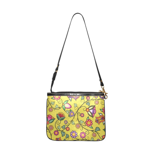 Heartbeat Petals Yellow Small Shoulder Bag