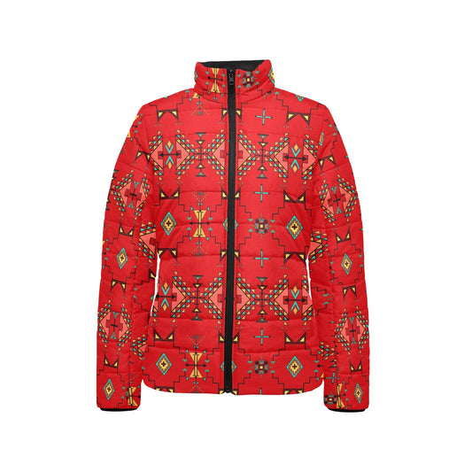 Thunder Flight Red Stand Collar Jacket