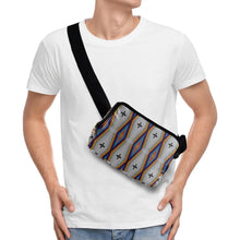 Load image into Gallery viewer, Diamond in the Bluff White Belt Bag
