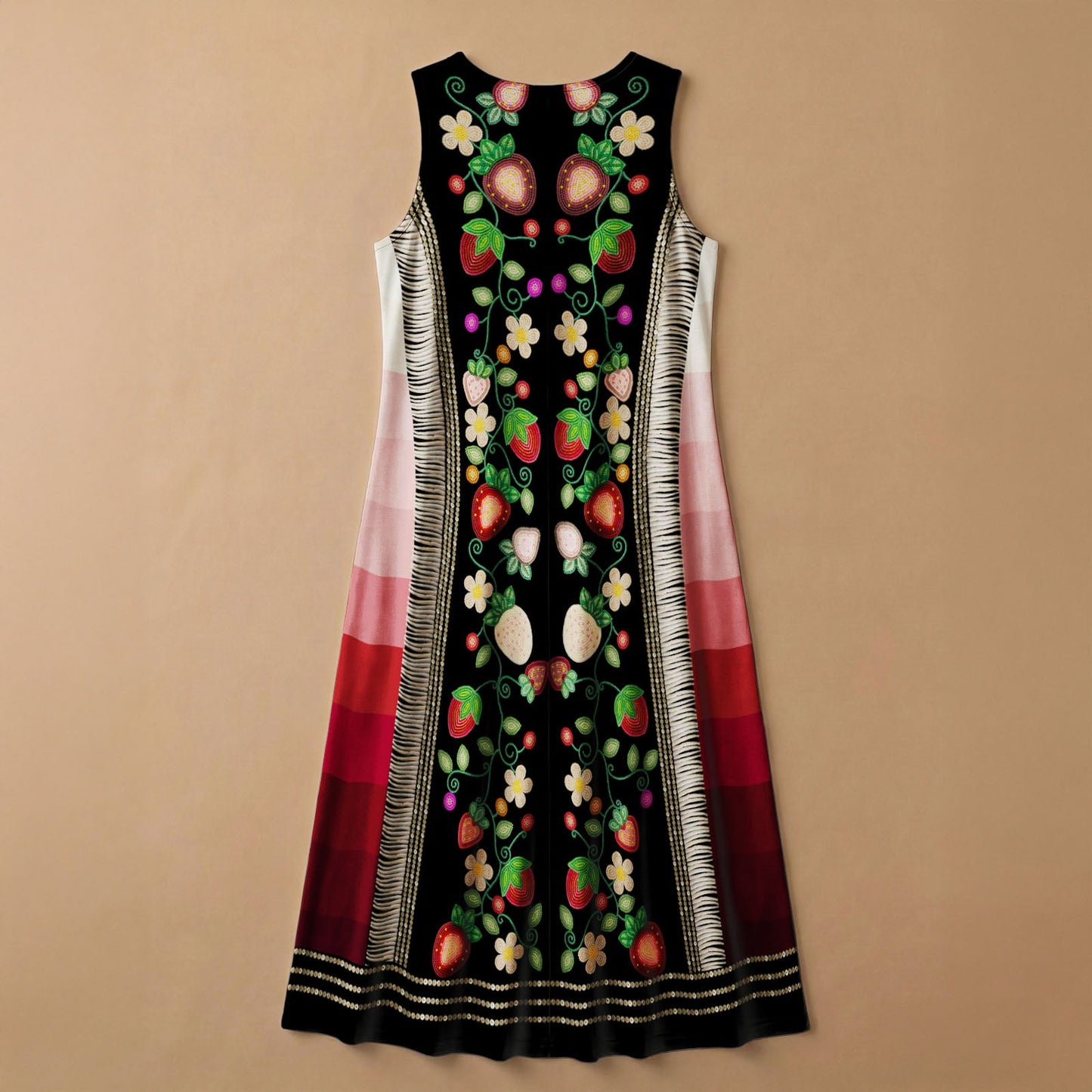Berry Rites Black 2 Sleeveless Dress
