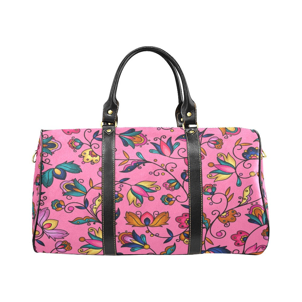 Copper Prairie Petals Pink Small Travel Bag