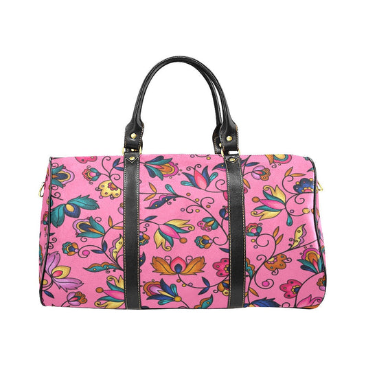 Copper Prairie Petals Pink Waterproof Travel Bag/Small