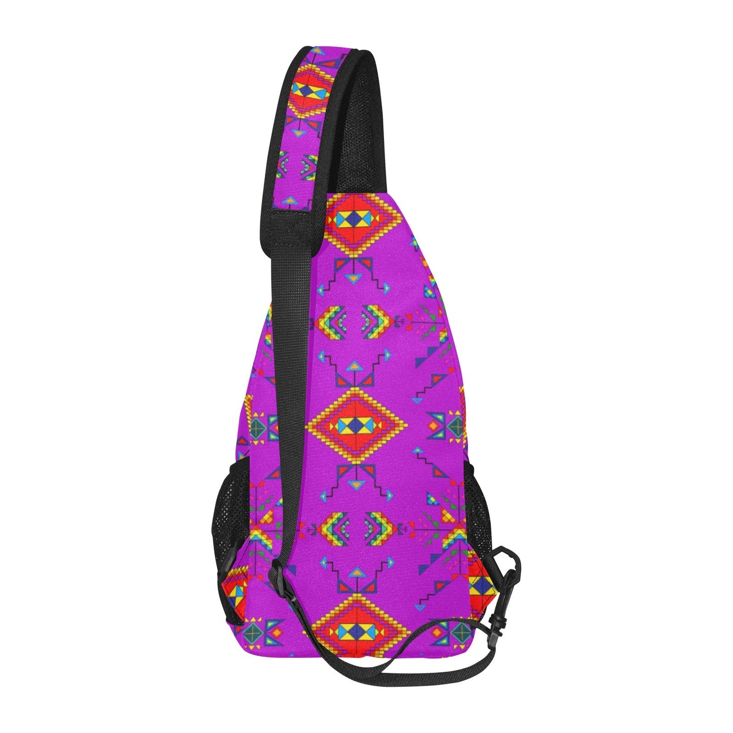Buffalo Jump Purple Chest Bag