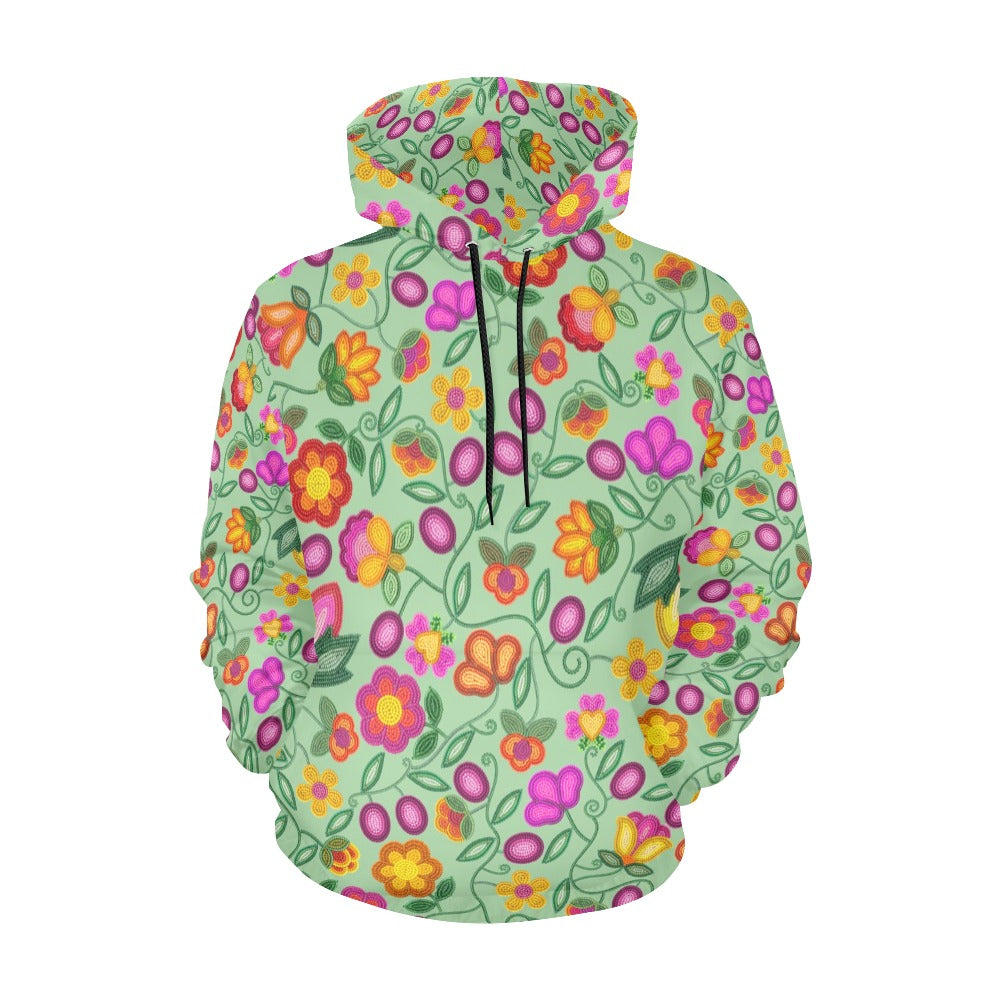 Boreal Bounty Green Hoodie for Men