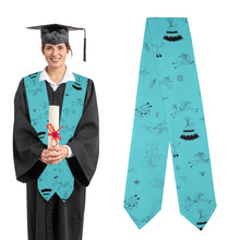 Load image into Gallery viewer, Ledger Dables Torquoise Graduation Stole

