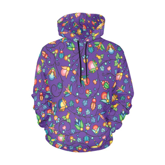 Prairie Plains Spirit Midnight Purple Hoodie for Men