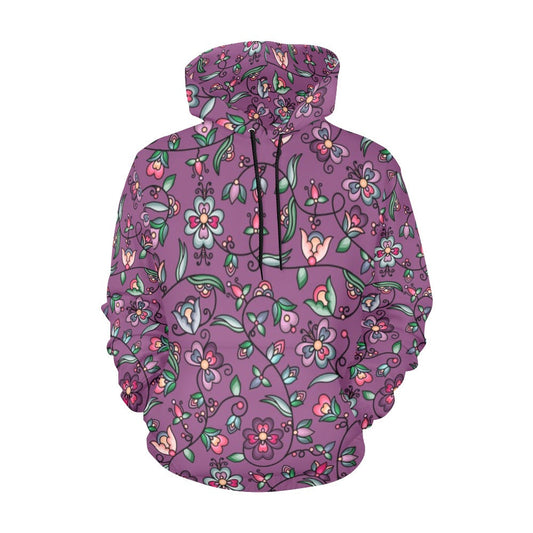 Amber Evening Garland Purple Hoodie for Men