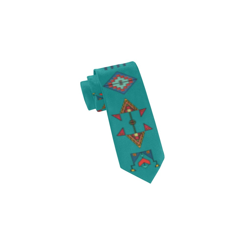 Rainbow Spirit Geometric Necktie
