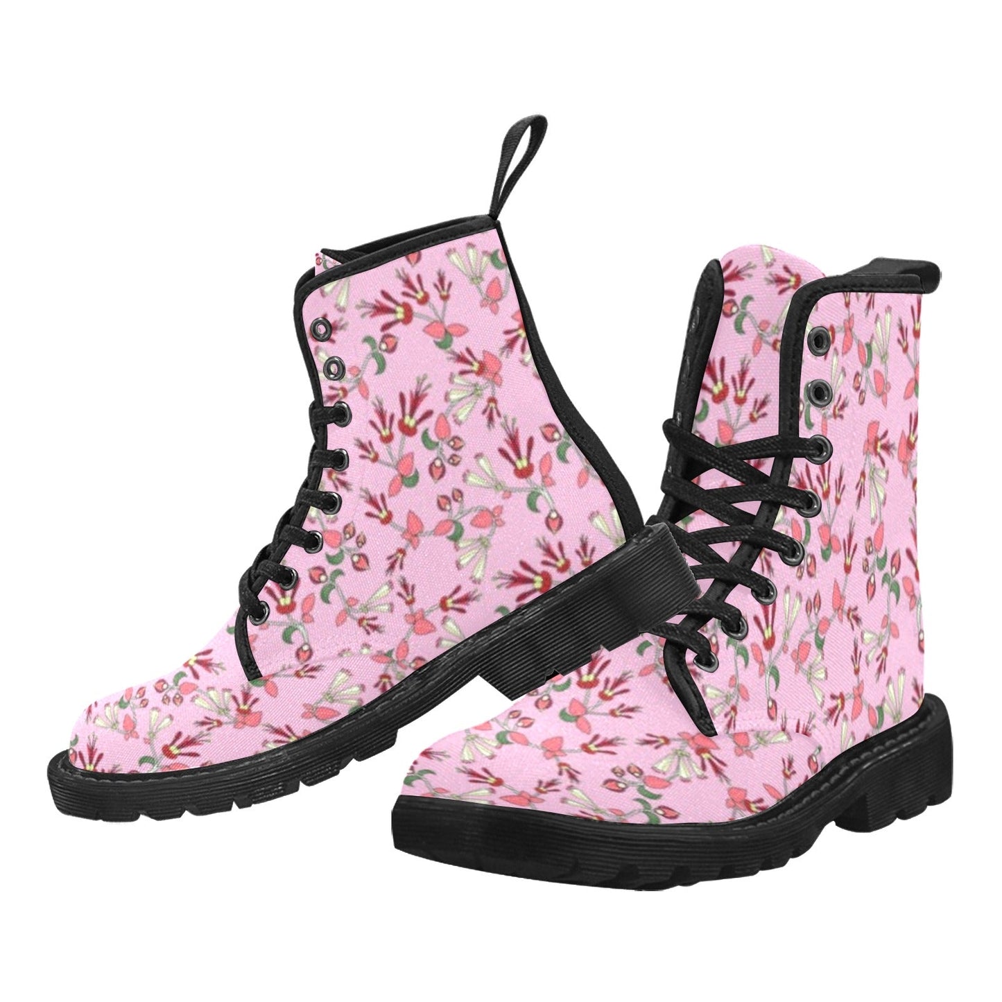 Strawberry Floral Boots