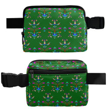 Load image into Gallery viewer, Dakota Damask Green Belt Bag
