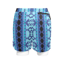 Load image into Gallery viewer, Tipi Men&#39;s Sports Shorts with Compression Liner
