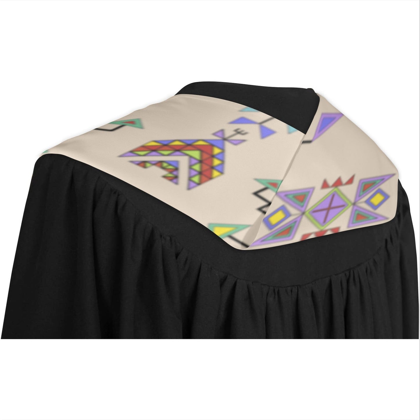 Buffalo Jump Hide Graduation Stole