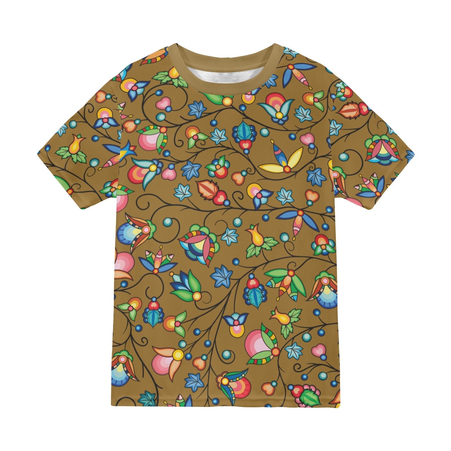 Prairie Plains Spirit Fall Leaves T-shirt for Men