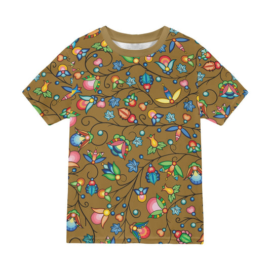 Prairie Plains Spirit Fall Leaves T-shirt for Men