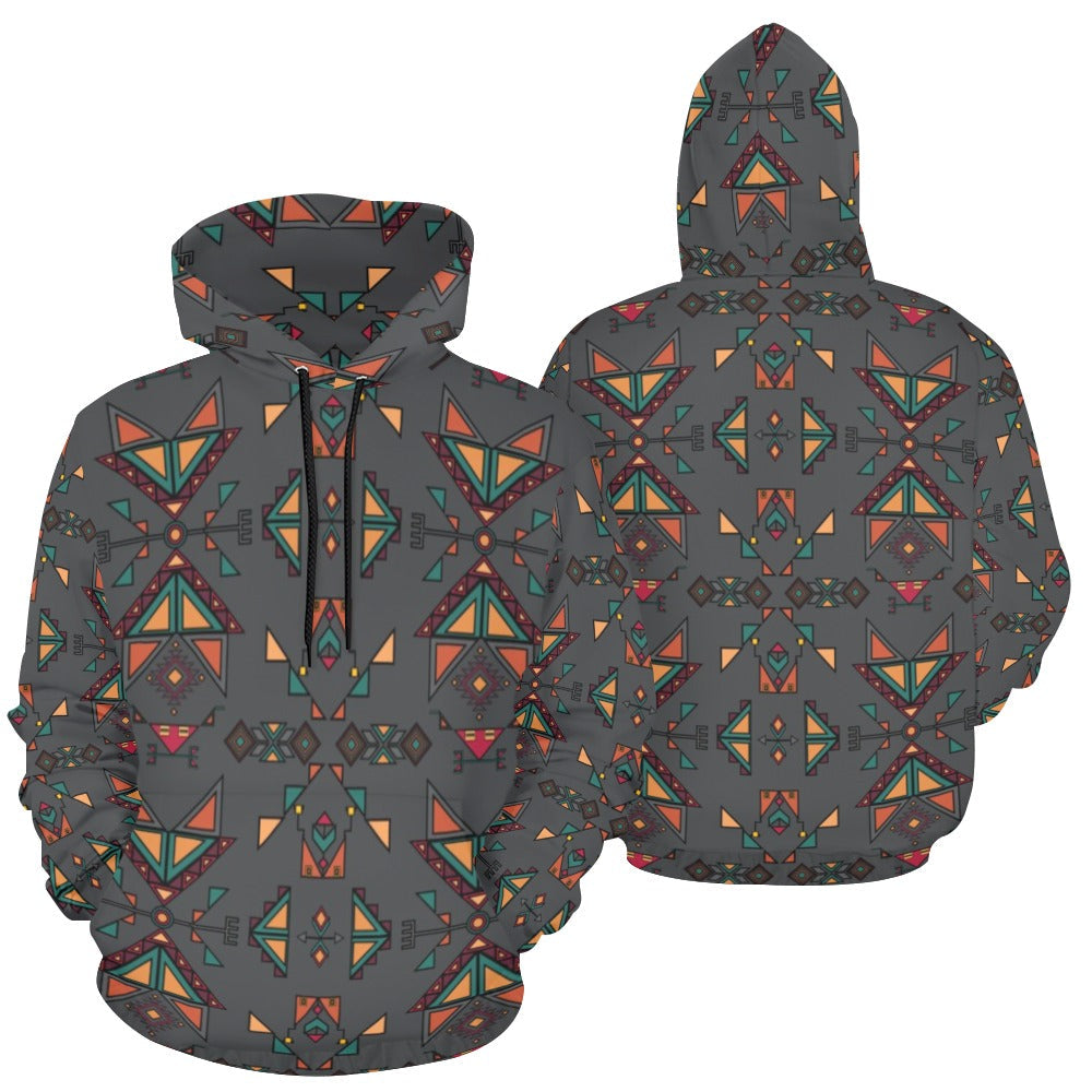 Arrow Dawn Gray Hoodie for Women