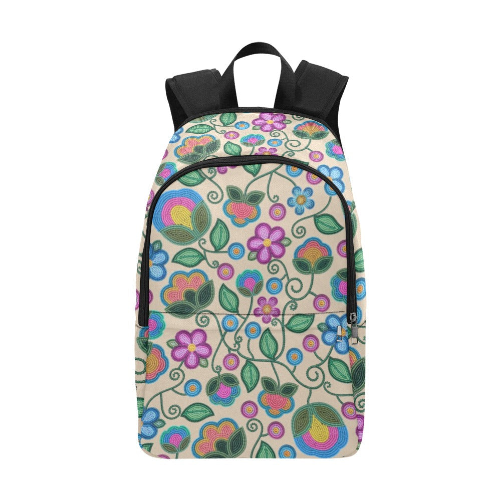 Turquoise Sunbeam Cream Backpack