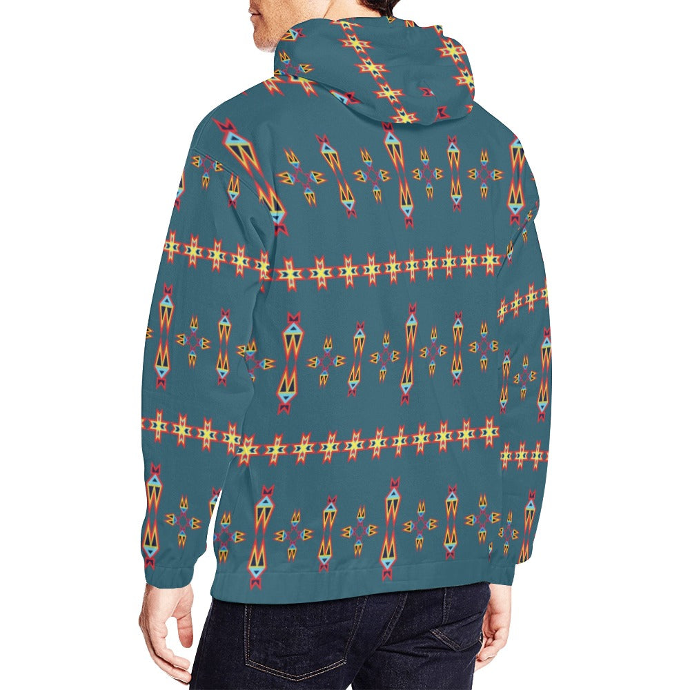 Four Directions Lodges Ocean Hoodie for Men