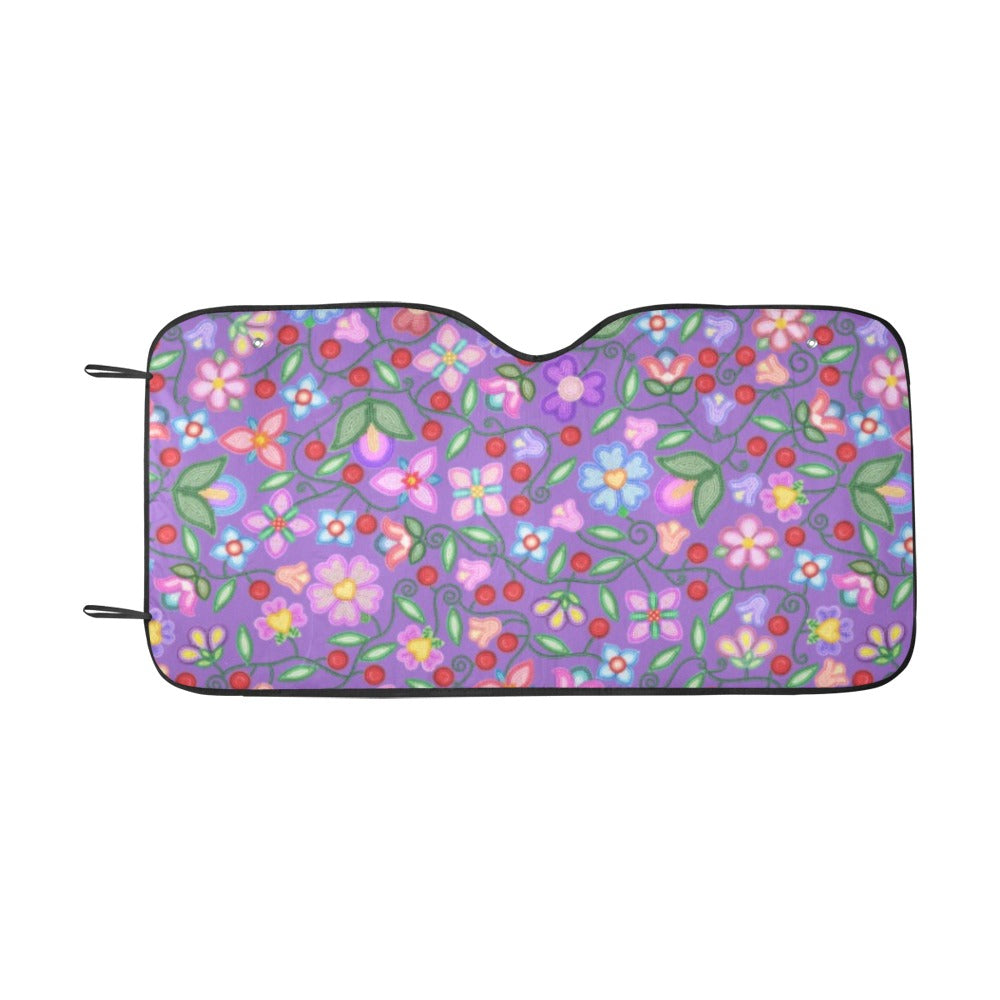 Petal Harmony Lavender Car Sun Shade 55"x30"