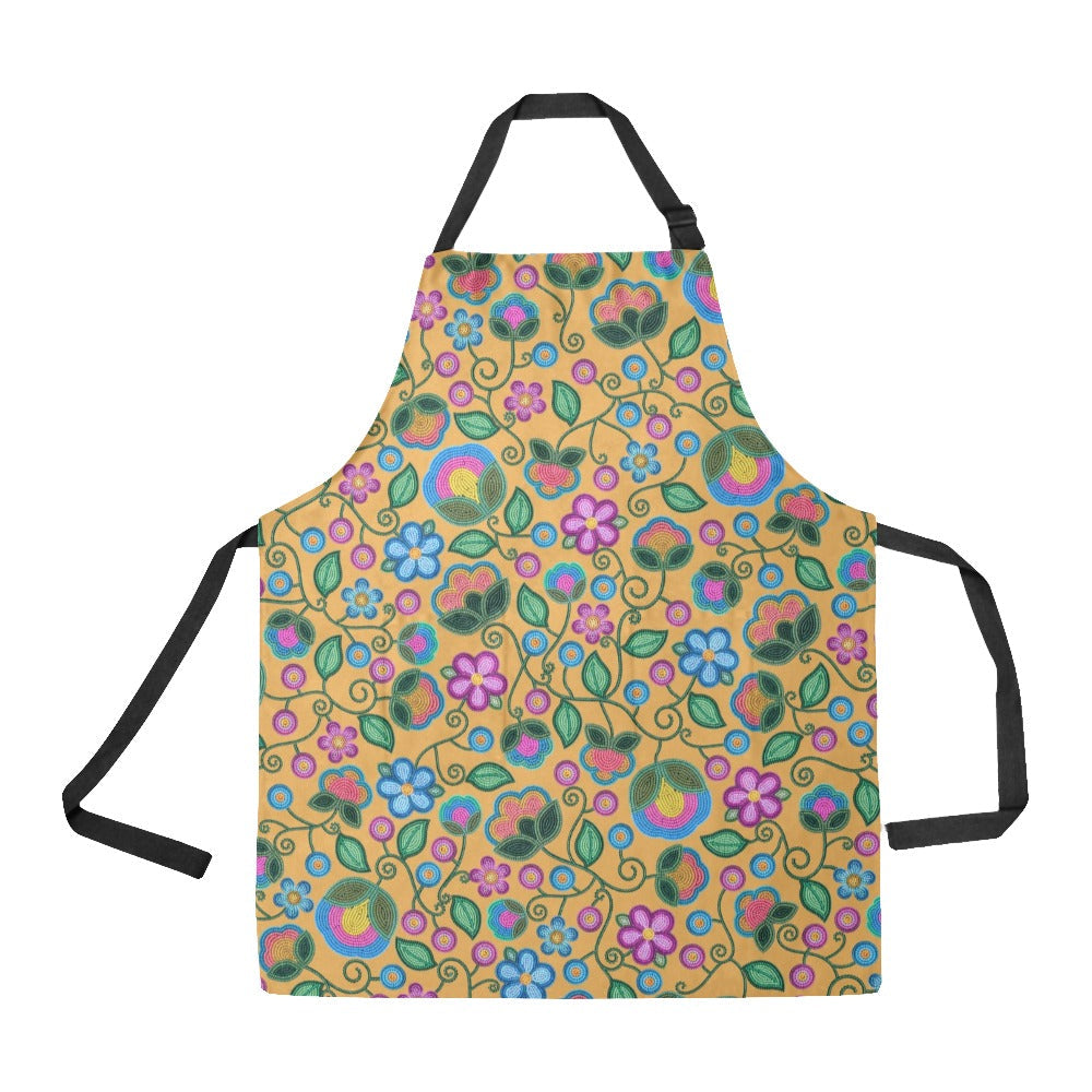 Turquoise Sunbeam Yellow Apron