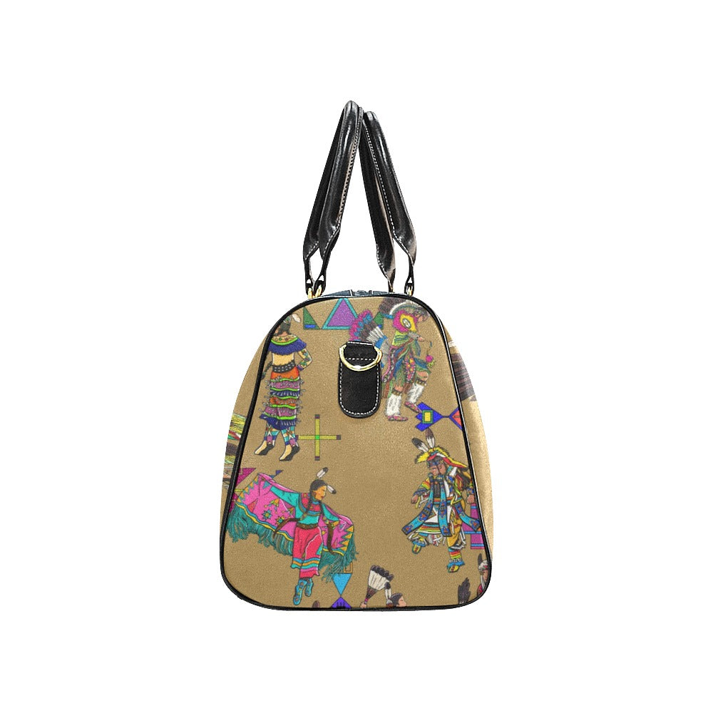 Grand Entry Dancers Earth Small Travel Bag