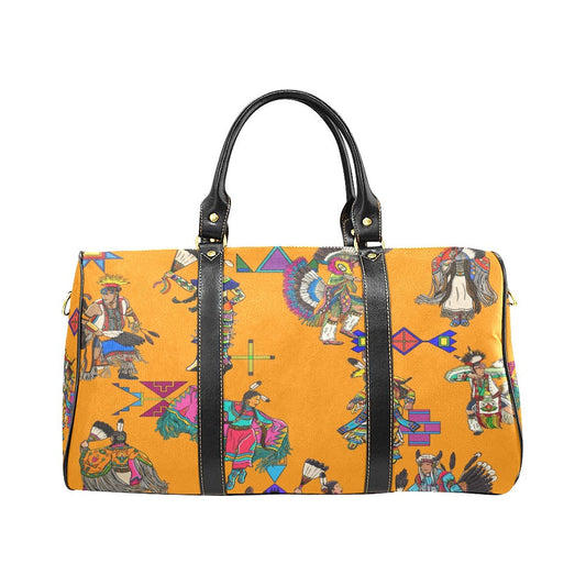 Grand Entry Dancers Orange Small Travel Bag